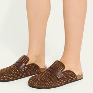 JW Anderson Crystal Flat Mule